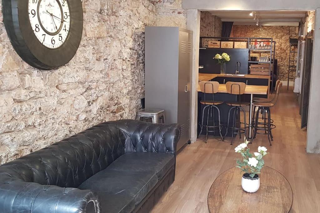 Le 79 Balneo Loft Deco Authentique Centre Climatisation Appartement Sète Buitenkant foto